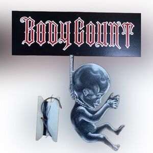 Vintage Body Count Born Dead Promo Store Display Mobile ‘94